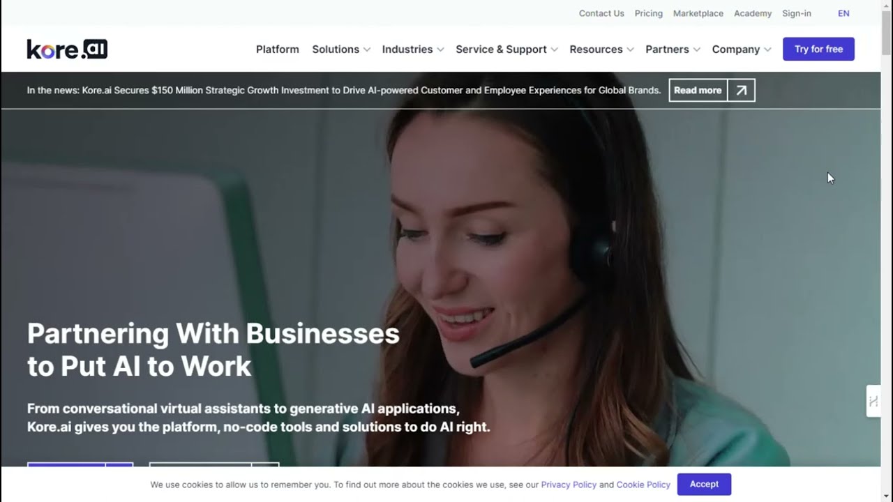 Kore.ai: AI-Optimized Customer and Employee Experiences 🤖 AI-review