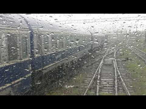 Întrecere între IR 346 București Viena și IR 1583 București - Constanța din locomotivă.