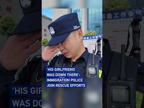 'His girlfriend was down there': Immigration police join rescue efforts