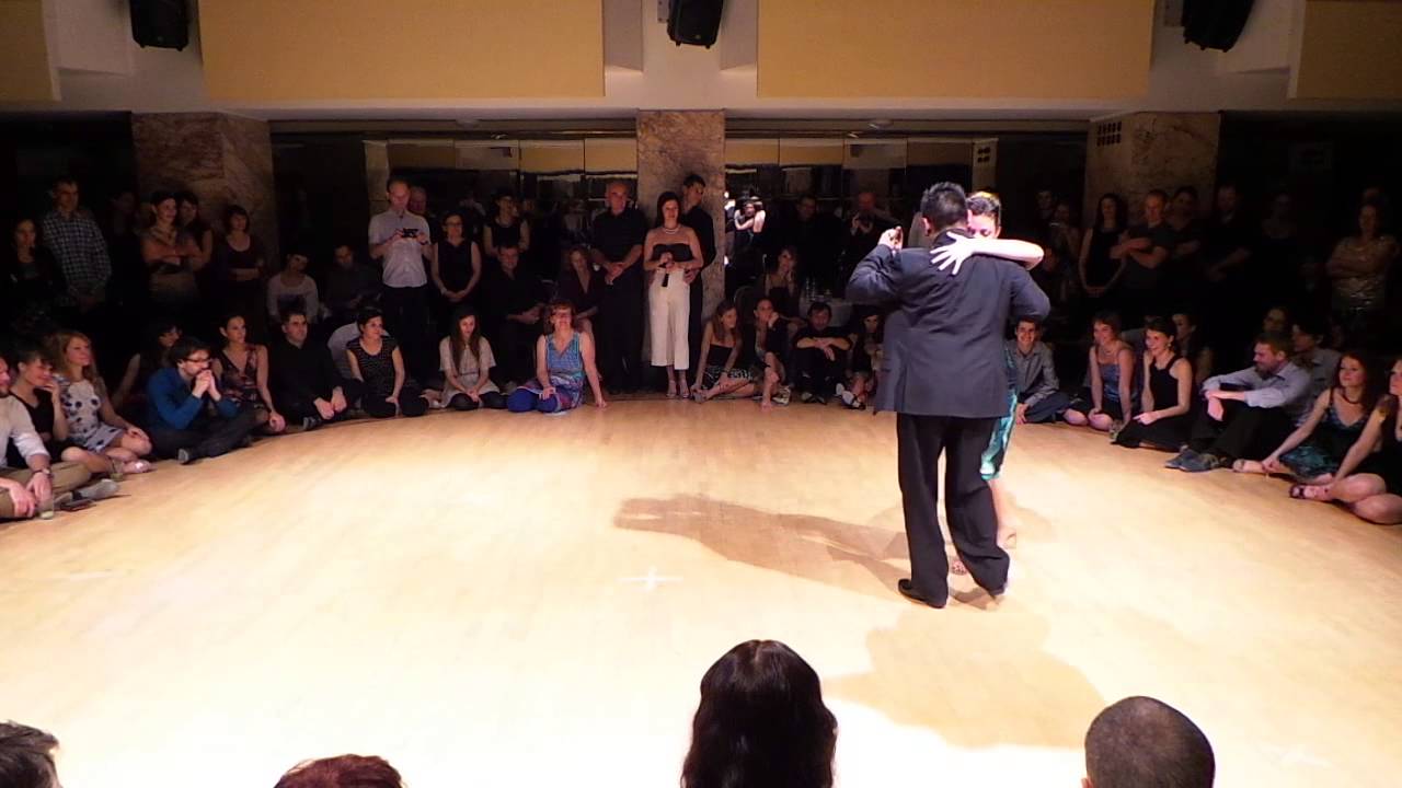 Carlitos Espinoza & Noelia Hurtado V° — presso 9th Ljubljana international tango festival 2014