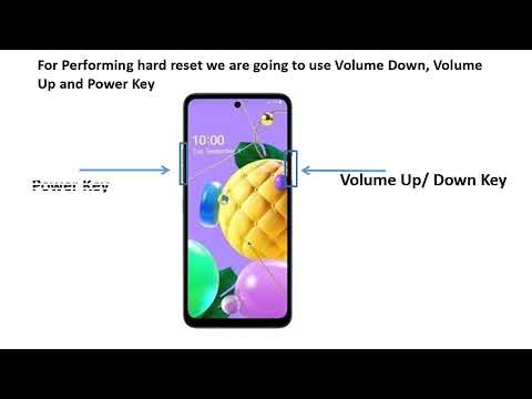 LG K62 Hard Reset