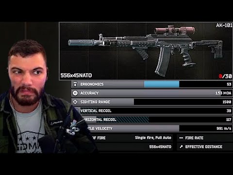 This AK-101 is DISGUSTING (M855A1) - Escape From Tarkov Highlights