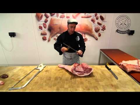 The Butchery Academy   Boning a side of Pork