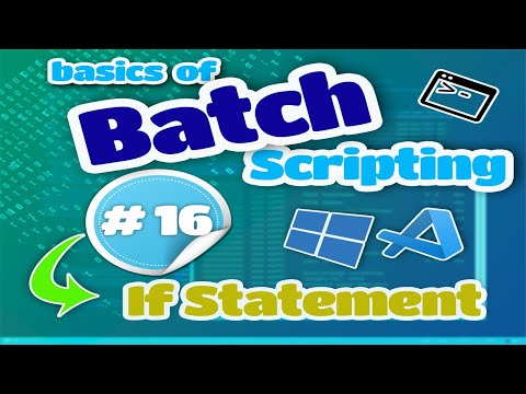 Batch Script If Statement