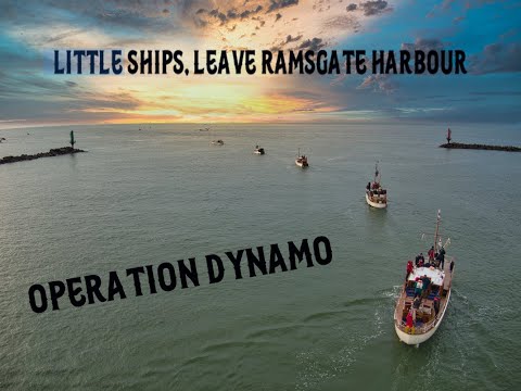 little ships leave ramsgate harbour