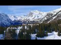 Palù Lake In Winter Valmalenco Full HD Spark Drone Footage