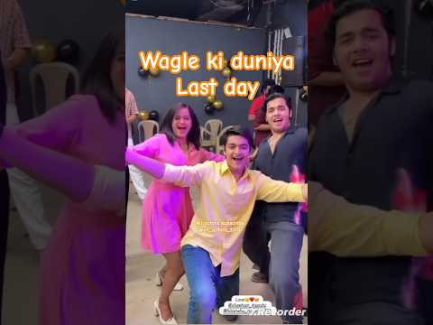 wagle ki duniya dance party #atharva #dance #allactors #sakhi #vidyut #waglekiduniya #theend #reel
