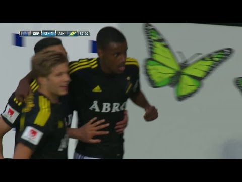 Isak ger AIK ledningen - knoppar in 1-0 - TV4 Sport
