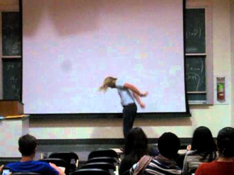 UC Berkeley Math Professor - Backflip in Lecture!
