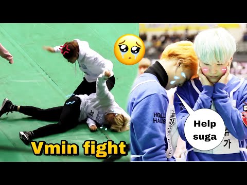 Tae punish Jimin Cry 😭 #cutelife #shorts #bts