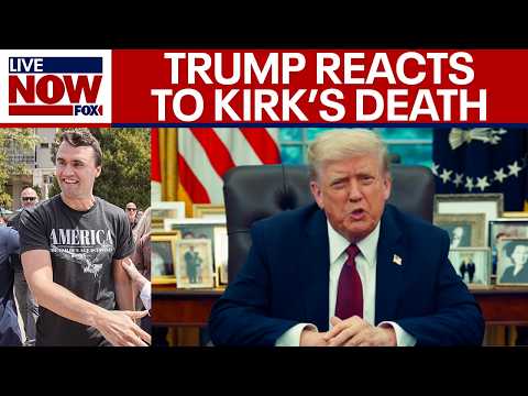 Trump reacts after Charlie Kirk's death, 'dark moment'