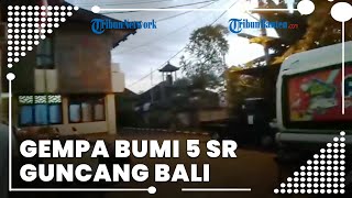 Gempa Bumi Bermagnitudo 5 Guncang Bali, Warga: Guncangan Terasa Kuat di Gianyar dan Singaraja