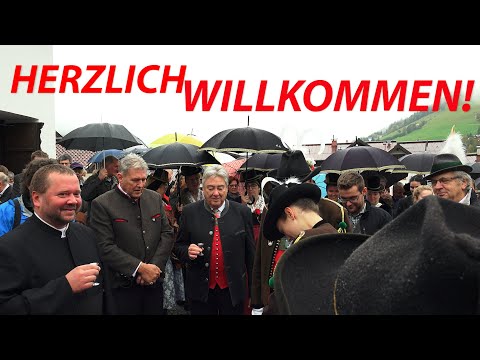 Willkommenssalut & Ehrensalve für Pfarrer Mag. Roland Frühauf