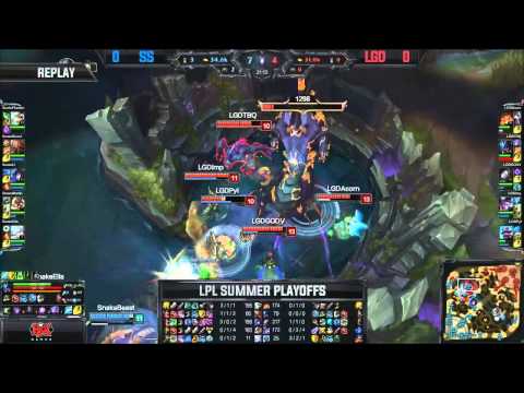 SS vs. LGD - Game 1 - Quarter Finals - LPL Summer Playoffs 2015