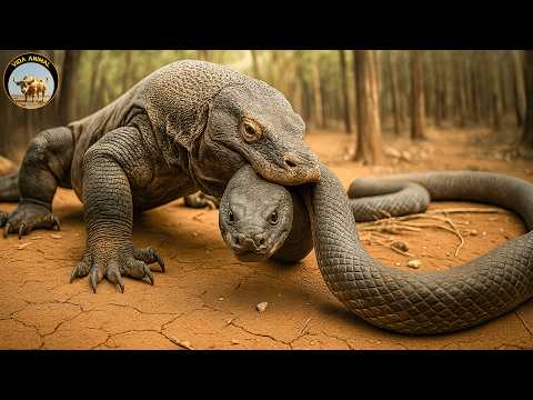 EL VARANO – El Depredador Implacable de la Sabana Africana #animalessalvajes | Vida Animal TV