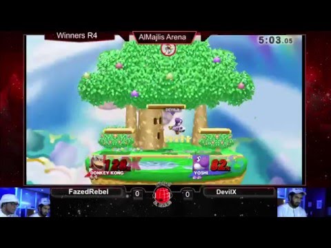 SSB4 Spring 2016 Major: Fazed Rebel (DK) vs DevilX (Yoshi) - WR4