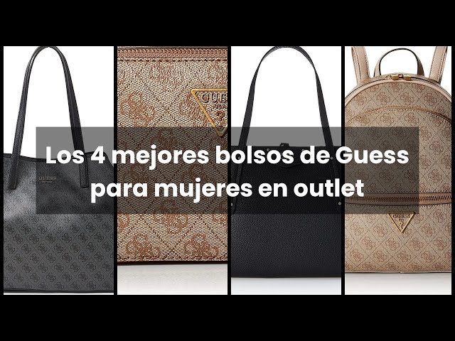Vídeo relacionado con GUESS Noelle II - Bolso de hombro con cremallera superior, Negro, Talla única