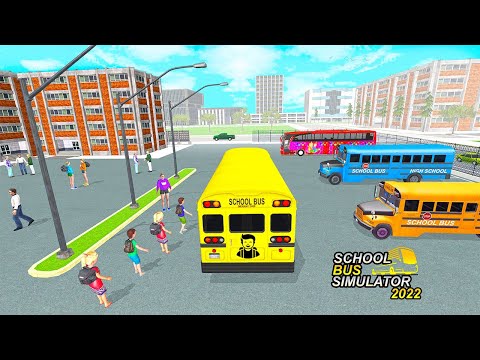School Bus City School Driver Gameplay # 2 By Deep Pocket Studio
