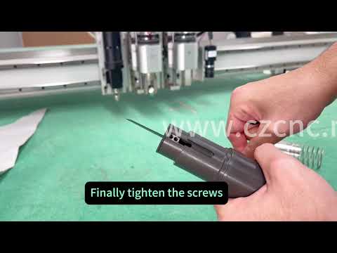 How to Install and Operate Oscillating Knife Cutting Machine - Pneumatic knife