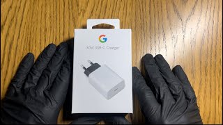 Google Pixel 30W USB-C Power Charger EU White (GA03502-EU) - відео 1