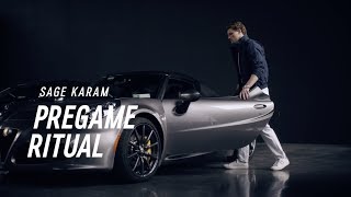  Sage Karam’s Pre-Race Routine — Pregame Ritual