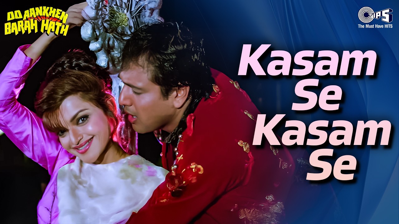 Kasam Se Kasam Se | Do Aankhen Barah Hath | Govinda | Kumar Sanu, Alka Yagnik | 90s Love Song