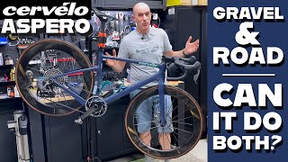 Cervelo ASPERO 1x Road Setup Project // Can it do Both Gravel AND Road?