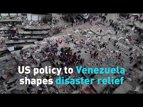 US policy to Venezuela shapes disaster relief