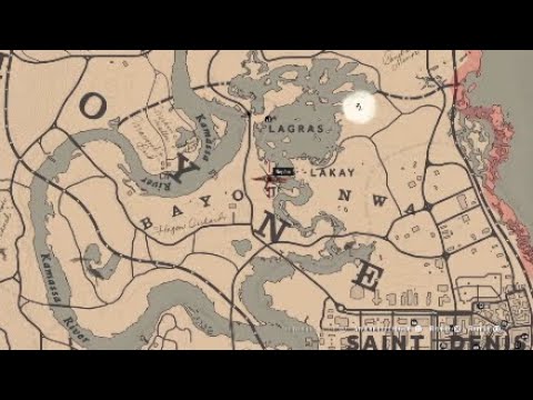 The Legendary Alligator, Location & Killing (Red Dead Redemption 2 )