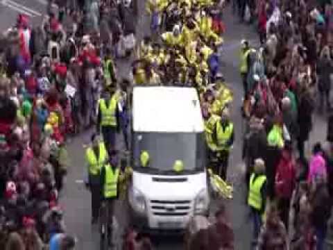 TOP AACHEN - Rosenmontagszug 2014 - Teil 1