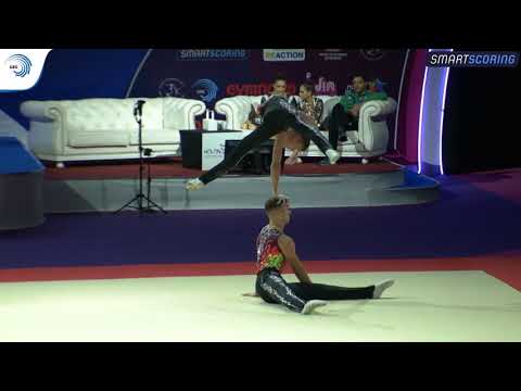 Adam UPCOTT & Charlie TATE (GBR) - 2019 Acro European Champions, all-around