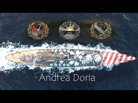 Andrea Doria 9th highest damage overall