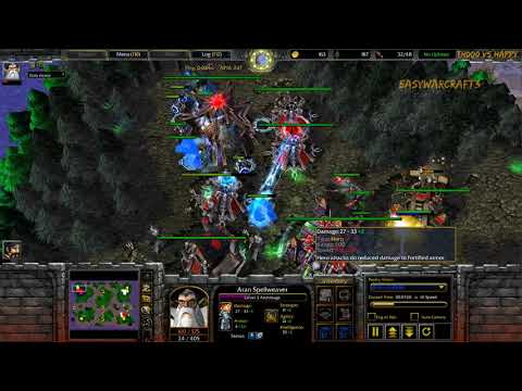 Th000 vs Happy - WGL 2019 Game 1 (EI) - Warcraft 3 Pro Level Commentary