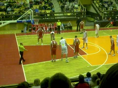 Siarka Tarnobrzeg -ŁKS Łódź końcówka IV kwarty part I