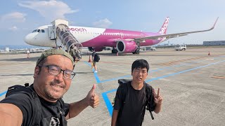 【沖縄旅2026年7月〜8月】その5（最終回）国際通りで買い物！那覇からPeachで関西空港へ！飛行機＆沖縄初めての中学生が沖縄本島を巡る5日間の旅無事終了です！【なみよし旅】