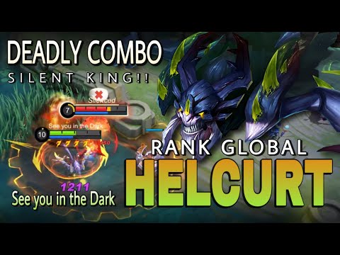 Silent King!! Helcurt Best Build 2022 | Top Global Helcurt Gameplay by See you in the Dark - MLBB