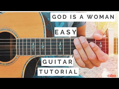 God Is A Woman Ariana Grande Guitar Tutorial // God Is A Woman Guitar // Guitar Lesson #526