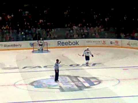 Carolina - Minnesota shootout NHL Premier 2010 Helsinki