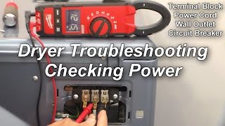 How to Check the Power to Your Dryer - Not Heating or Not Running