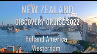 Australia to New Zealand 15 Day Cruise Westerdam 2022