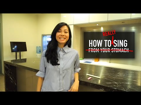 How To Sing From Your Stomach (How To Really Sing)