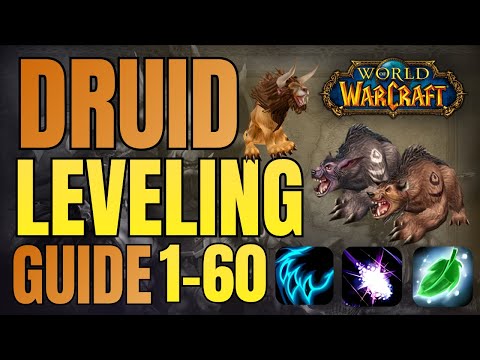 WoW Classic Druid Leveling Guide 1-60 | Feral, Balance, Resto – Fast & Easy Route