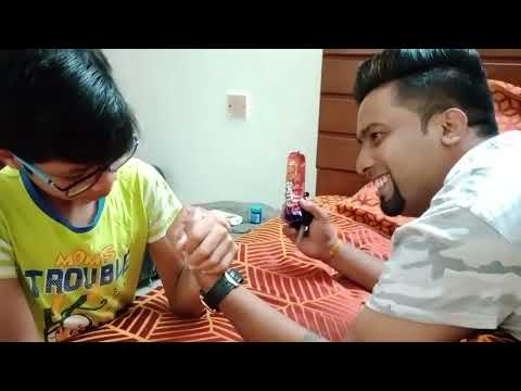 Wrist Fight challenge for a chocolate  - Sambhav Mr Asambhav #33