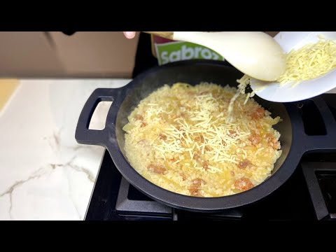 Risotto con chorizo
