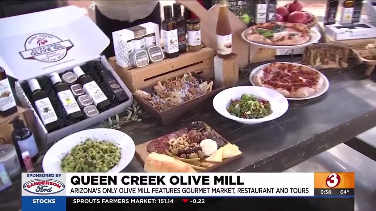 Get a behind-the-scenes look at Queen Creek Olive Mill
