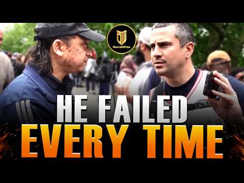 Christian Trips Up During Muslim’s Questions | Mansur | Speakers Corner