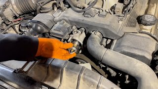 1990-1997 Lexus LS400 Engine Cooling System Thermostat Replacement Instructions