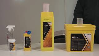 How to properly mix Virkon