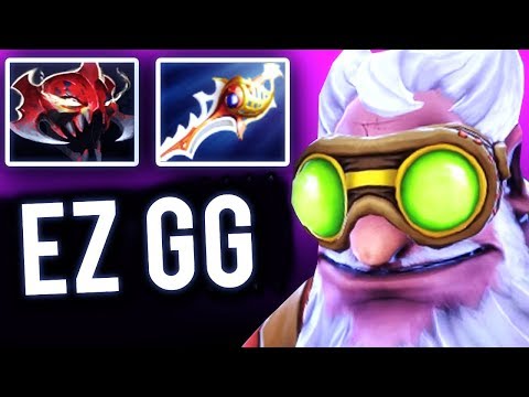 The best build for Sniper - Madness + Divine by Bulldog PRO Gameplay Dota 2