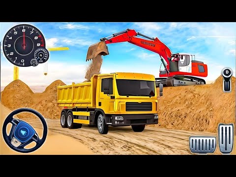 New Large City Road Construction Gameplay 🚧 - Android Gameplay